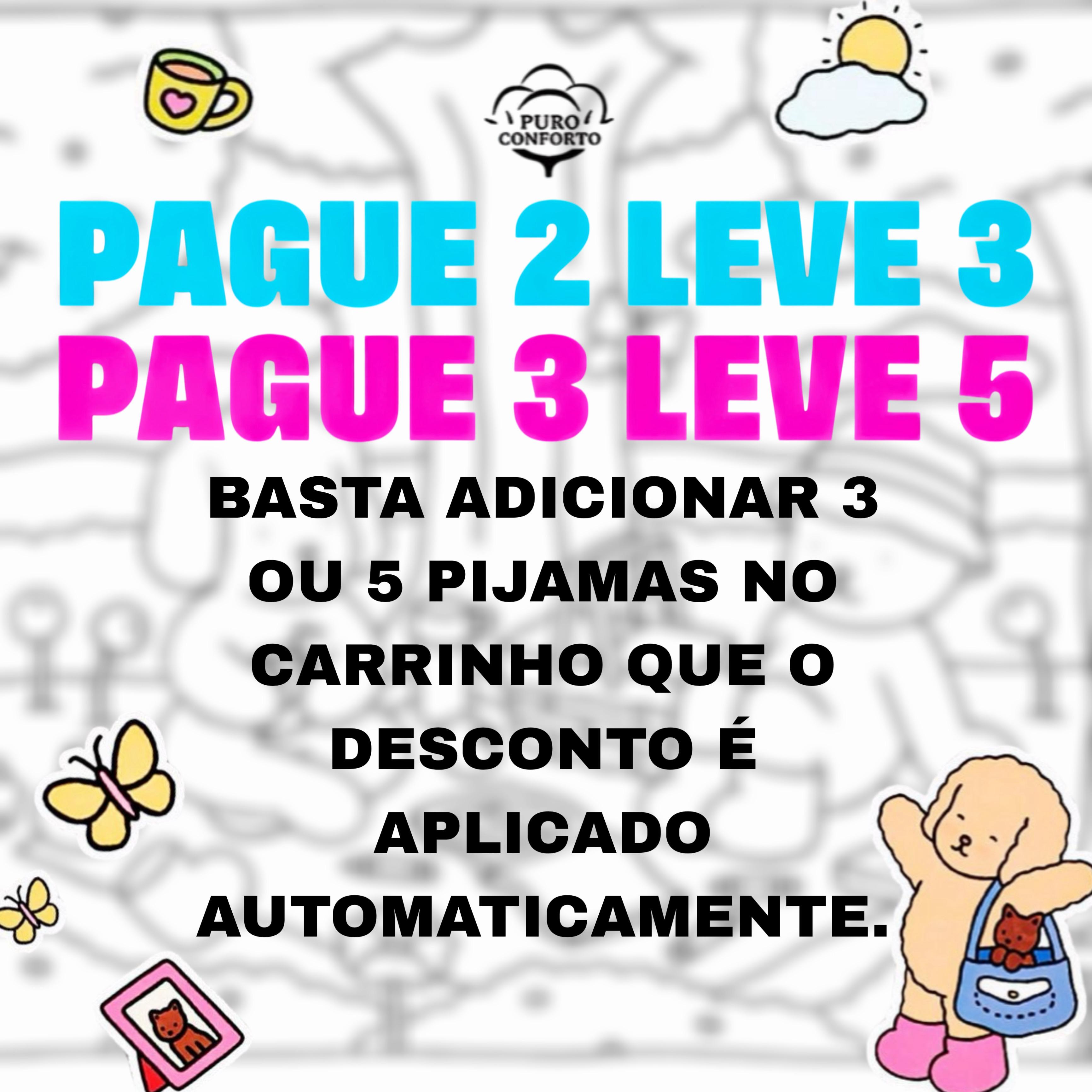 Pijama Infantil Bobbie Goods com Canetinhas Laváveis Unissex