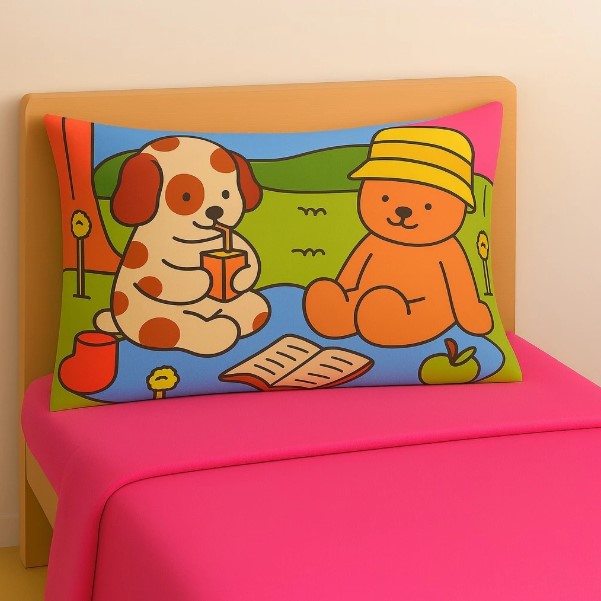 JOGO DE LENÇOL BOBBIE GOODS INFANTIL MICROPERCAL SOLTEIRO TOQUE SUAVE
