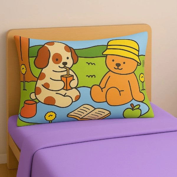 JOGO DE LENÇOL BOBBIE GOODS INFANTIL MICROPERCAL SOLTEIRO TOQUE SUAVE