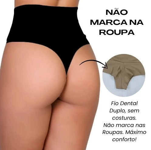 PROMOÇÃO Pague 5 Leve 10 Calcinhas Cintura Alta Fio Dental
