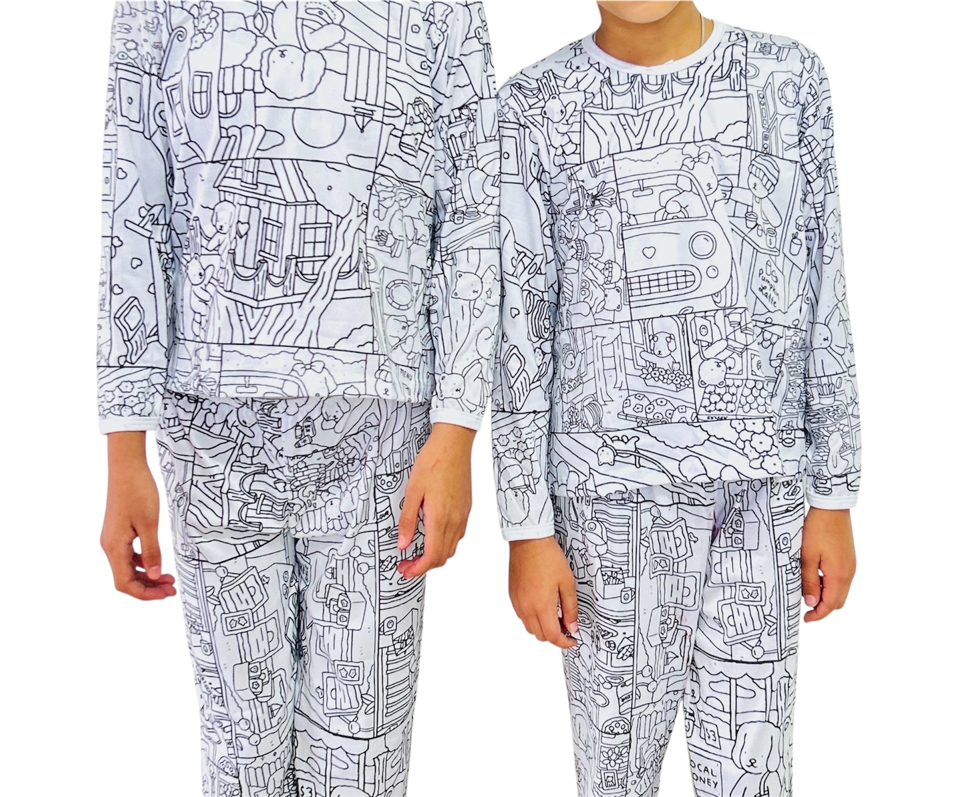 Pijama Infantil Bobbie Goods com Canetinhas Laváveis Unissex