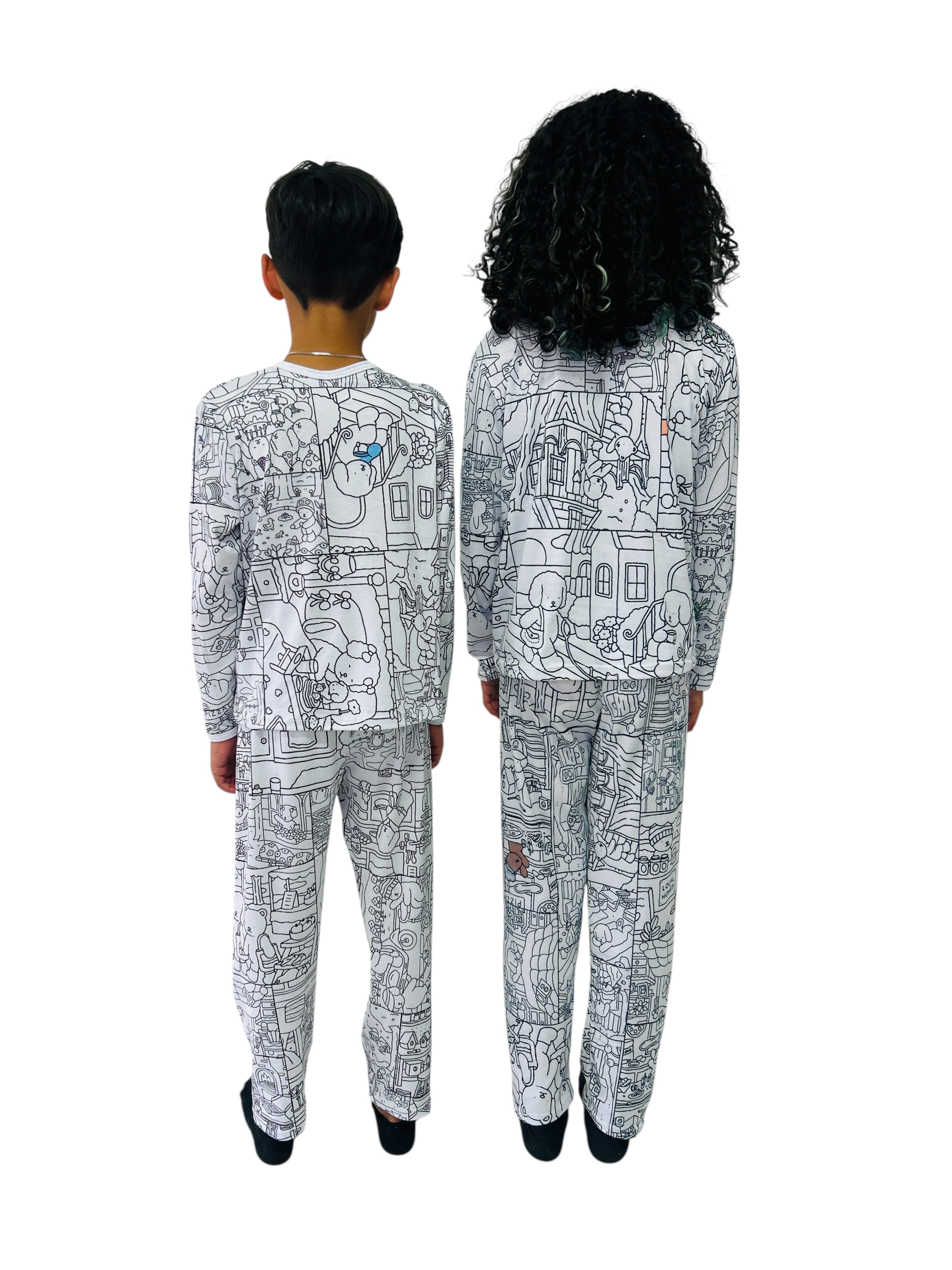 Pijama Infantil Bobbie Goods com Canetinhas Laváveis Unissex