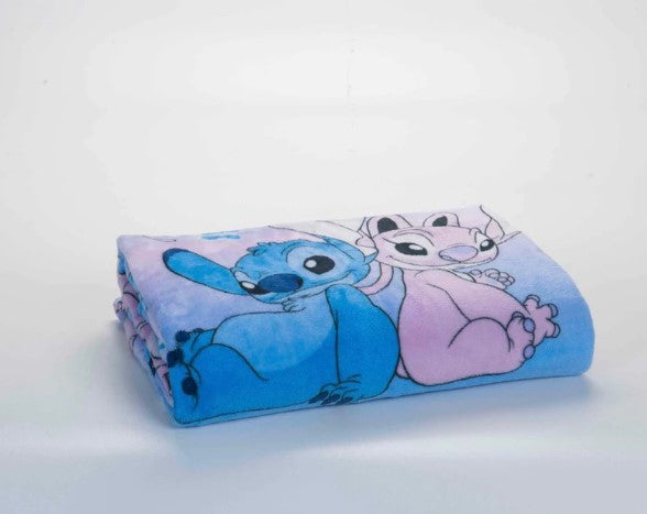 Manta Infantil Cama de Solteiro Personagem Lilo e Stitch