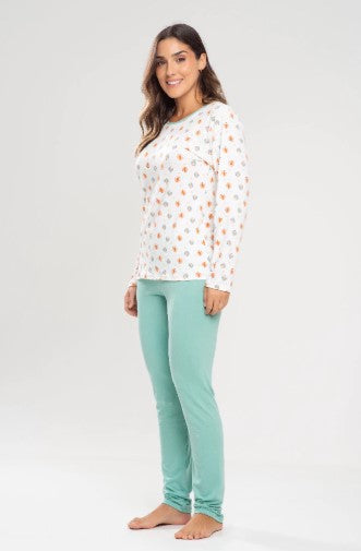 Pijama Feminino Longo - Inverno Quentinho