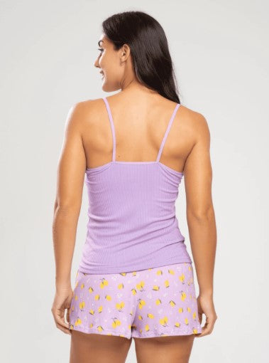 Pijama Feminino Curto - Canelado Super Premium