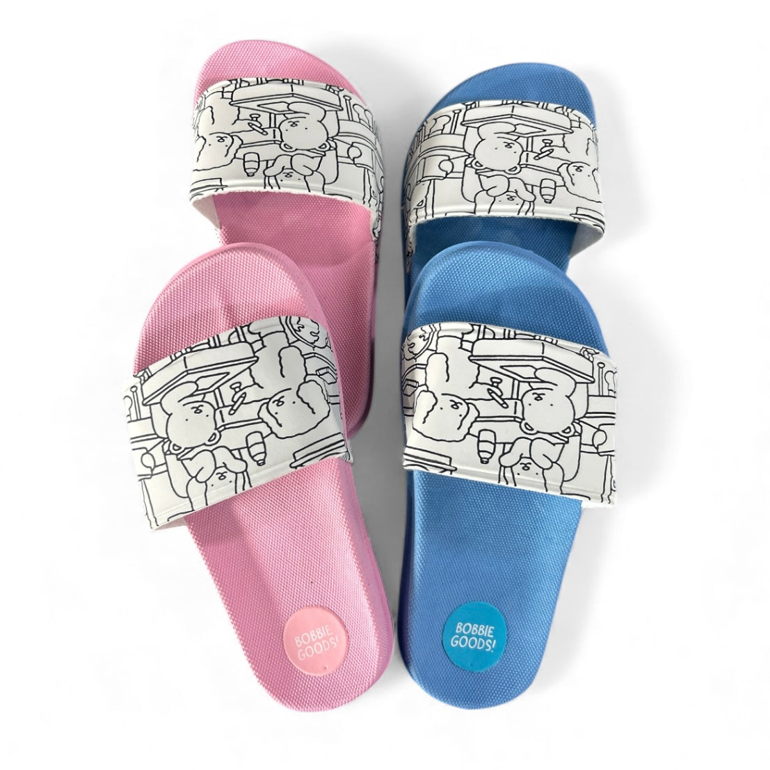 CHINELO SLIDE DE COLORIR BOOBIE GOODS / STITCH