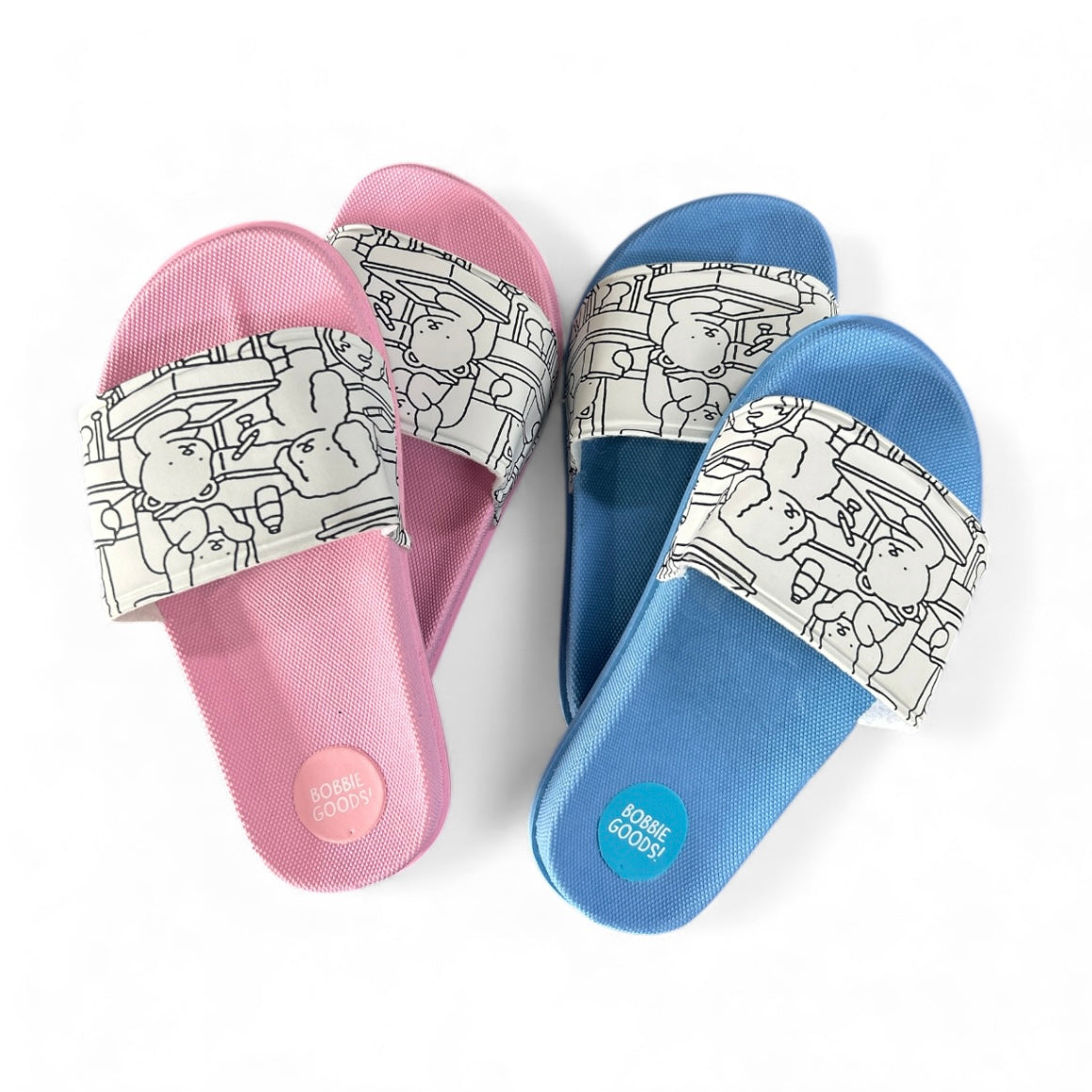 CHINELO SLIDE DE COLORIR BOOBIE GOODS / STITCH