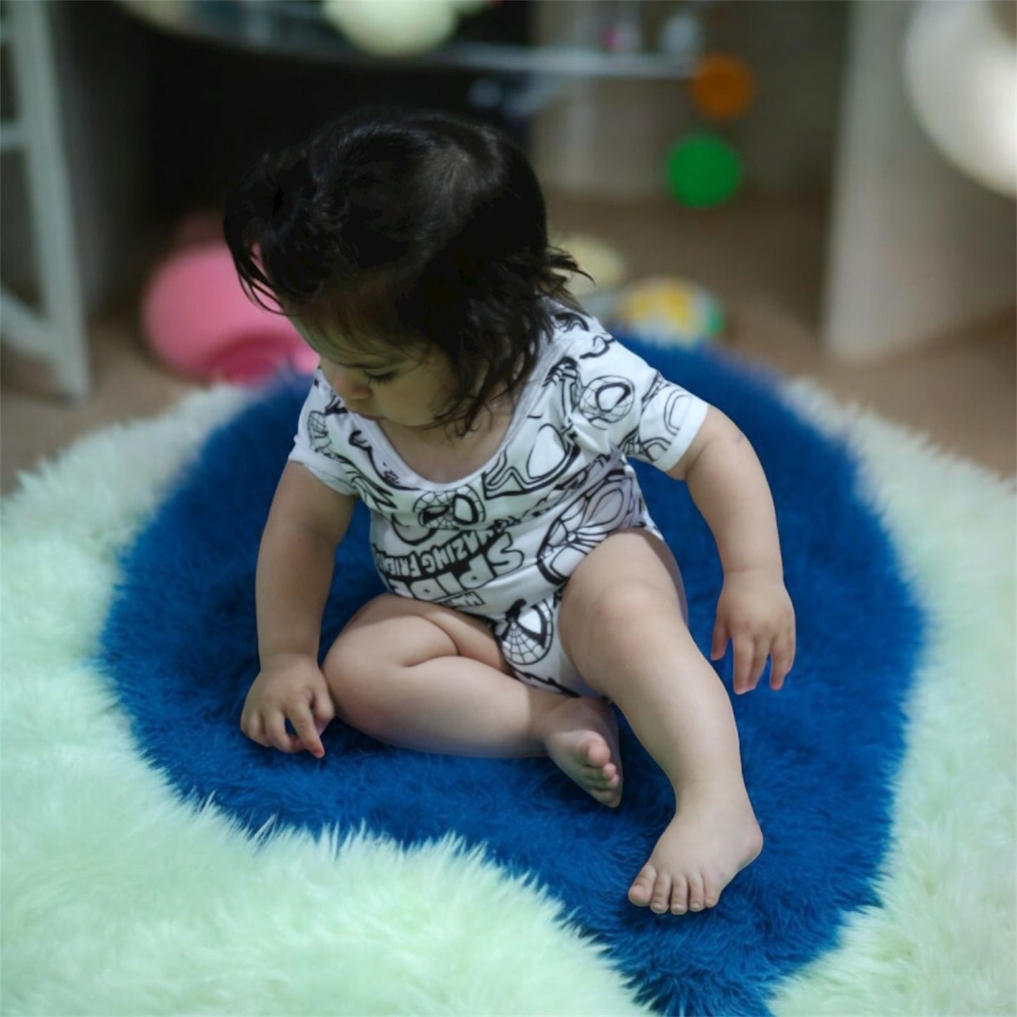 Body Bebê Spiderman com Canetinhas Laváveis Unissex