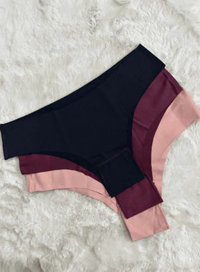 Kit 5 Calcinhas Femininas Sem Costura Soldada Invisível