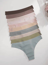 Kit 5 Calcinhas Femininas Sem Costura Soldada Invisível