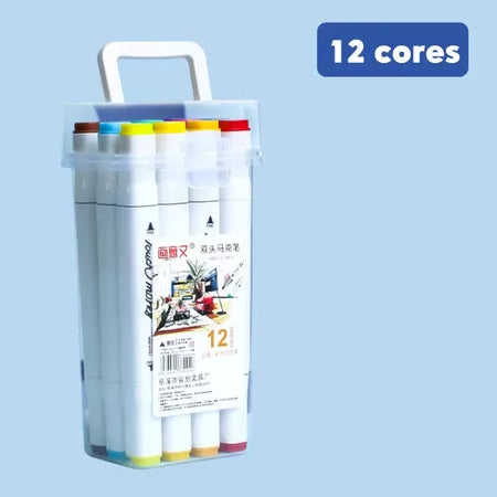 Canetinha permanente Touch 24/36/48/60/80 peças