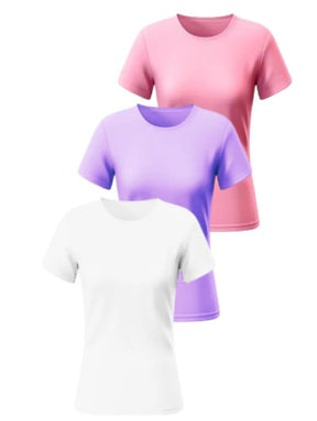 Kit 3 Camisetas Feminina Dry Fit