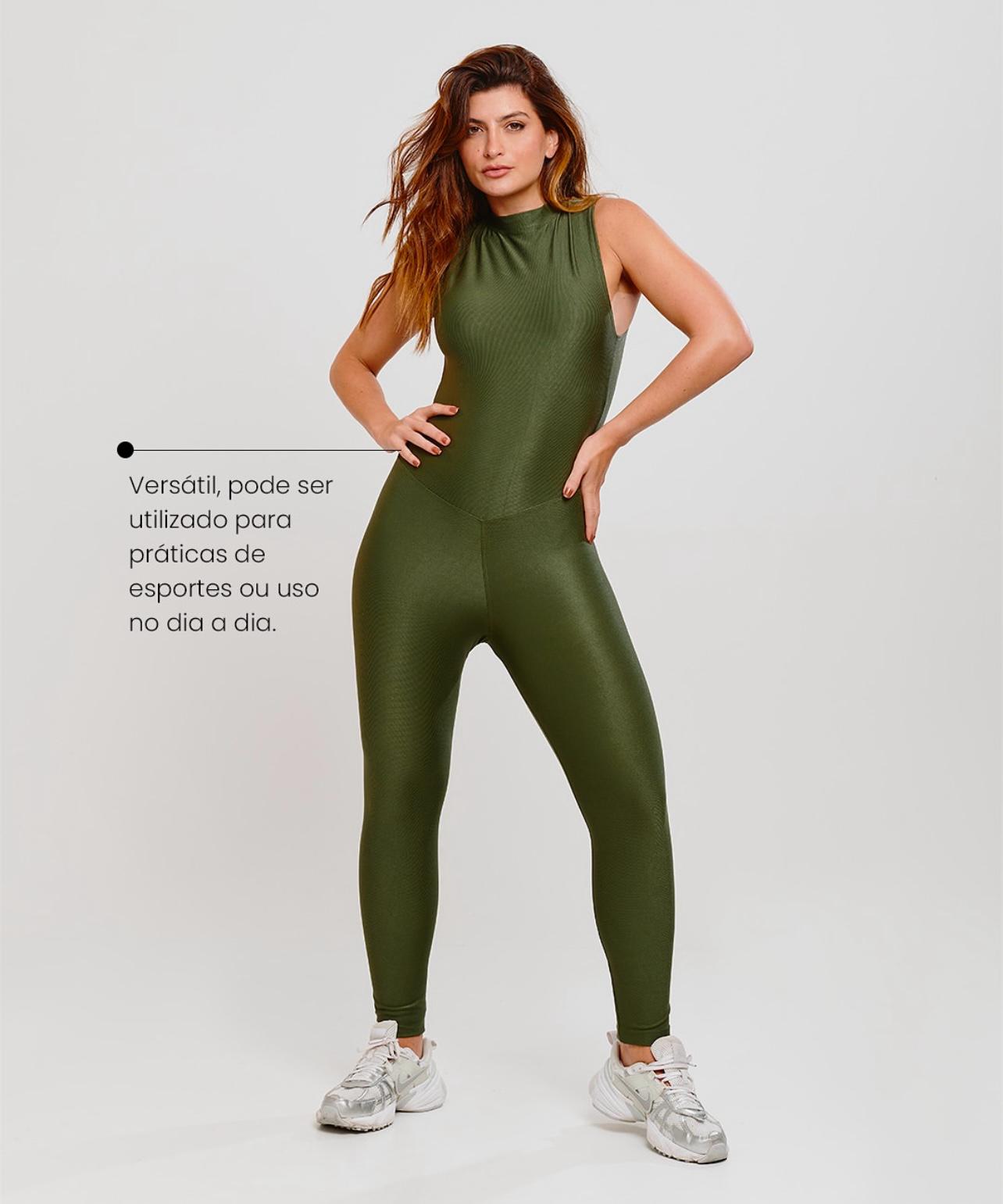 Macacão Academia Feminino Super Premium