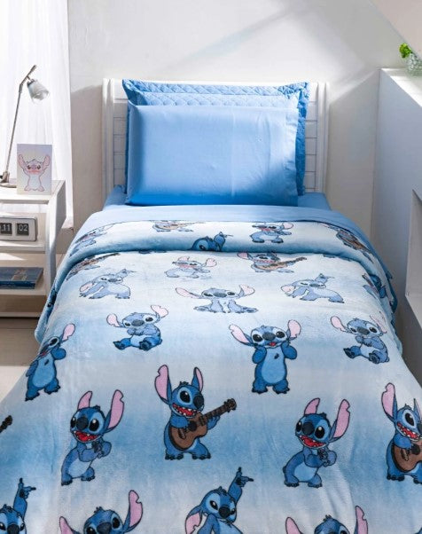 Manta Infantil Cama de Solteiro Personagem Lilo e Stitch