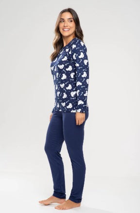 Pijama Feminino Longo - Inverno Quentinho