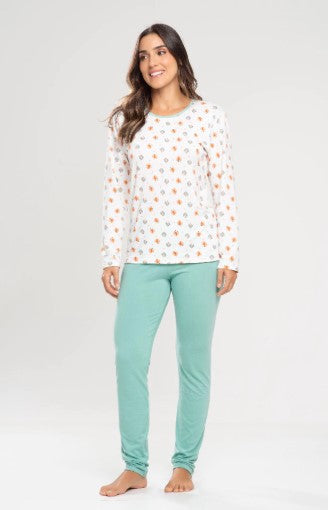 Pijama Feminino Longo - Inverno Quentinho