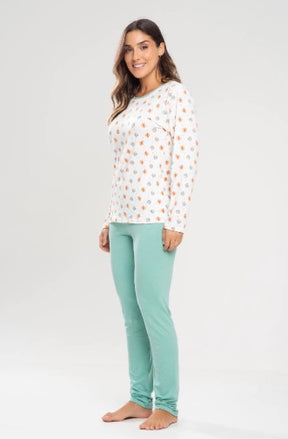 Pijama Feminino Longo - Inverno Quentinho