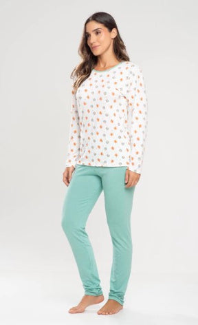Pijama Feminino Longo - Inverno Quentinho